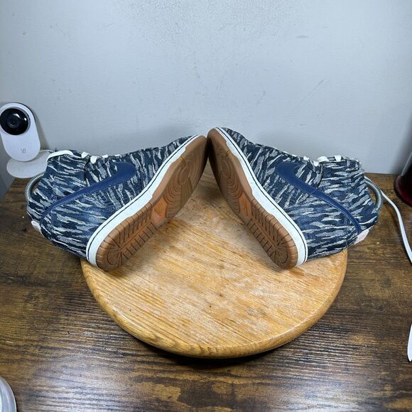 Nike Dunk Sky Hi Armory Navy Blue Women's Size 7 Shoe‎ Sneakers 585560-100 - Picture 7 of 8